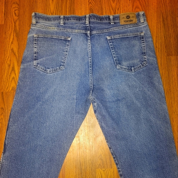 Wrangler Premium Quality Men's 40x30 Jeans – Medium Wash Denim Style&Comfort A75 - Picture 10 of 12